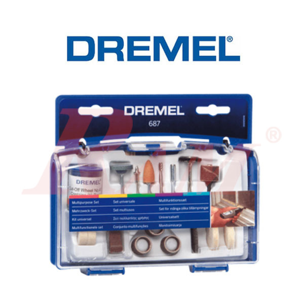 DREMEL® Multipurpose Accessories Set (687) - 26150687JA طقم اكسسوارات متعددة الاستخدام ماركة دريمل