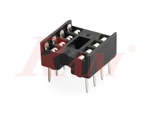IC Socket N4+4 - Base 8 pin