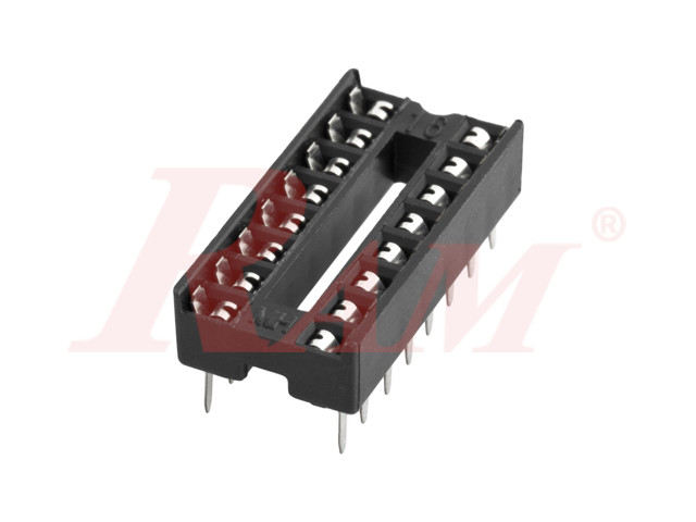 IC Socket N8+8 - Base 16 pin
