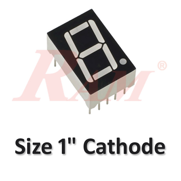 7 Segment 1.0" Common Cathode شاشة السفن سيجمنت  - مقاس 1.0" كاثود مشترك