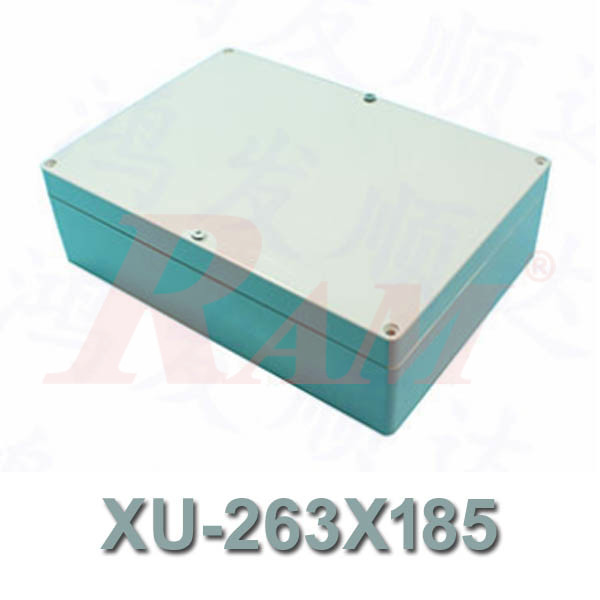 Plastic Project Box XU-263X185 Size 263x185x80 mm