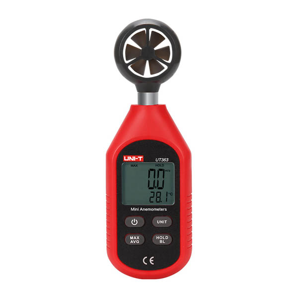 UT363 Mini Anemoscope - Wind Speed Measurement جهاز ميني انيموسكوب لقياس سرعة الرياح