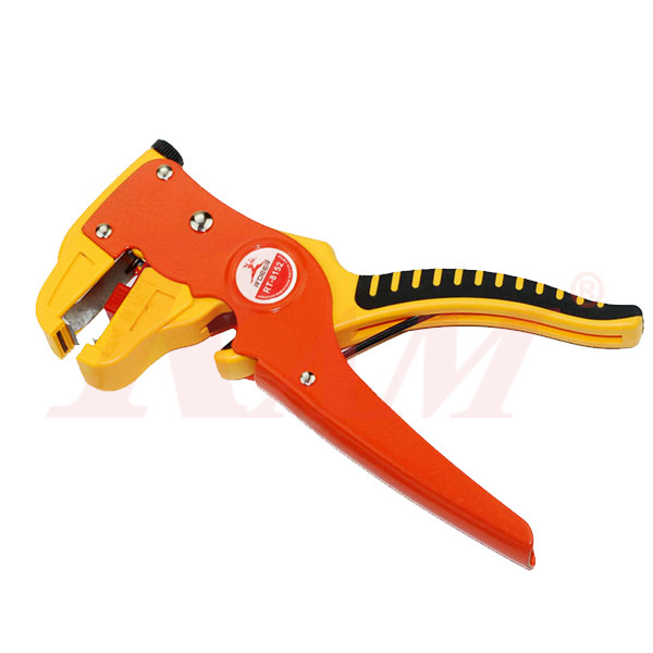 RT-8152 Wire Stripper & Cutter With Grip Hand - High Quality قشارة وقصافة سلك تمساح مع يد مريحة