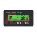 Battery Capacity Indicator / Tester LCD Panel عداد شاشة مؤشر سعة البطارية وقياس جهد البطارية