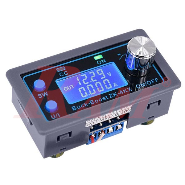 DC-DC Step Up & Step Down Converter Adjustable CC CV 4A - Model ZK-4KX SKU#DC401 بوردة دائرة خافض ورافع جهد - فولت