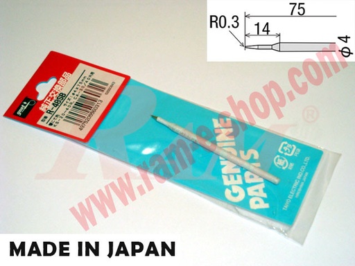 [R48SB.TIP.GOOT] goot® R48SB Replacement Needle Tip for Soldering Irons (30W/40W) KX30/KX40