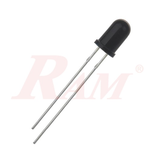 [IR.LED.BLACK.5MM] IR LED 5mm Infrared Receiver