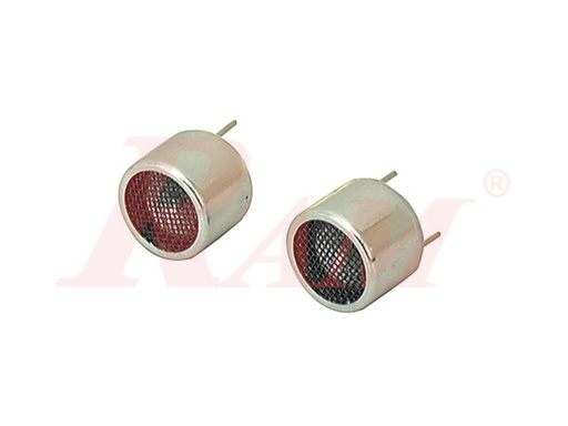 [SEN.ULTRASONIC.RT40KHZ] Air Ultrasonic Ceramic Transducers 40KHz حساس مرسل ومستقبل موجات فوق الصوتيات  التراسونيك 40Khz