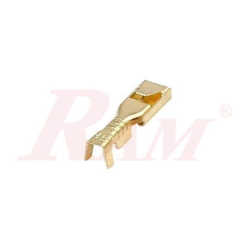 [MF.2.8MM.TERMILA.FEMALE] MF 2.8mm Female Terminals Wiring Connectors - Gold