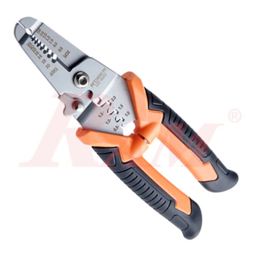 [RT120.6282] RT120-6282 Wire Stripper 7" and Crimping Pliers 10-22 AWG قصافة سلك مقاس 7" مع مكبس ترملة
