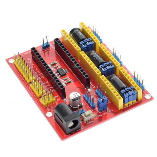 [ARDUINO.SH.CNC.NANO] Arduino Shield - Nano CNC Machine V4 Board اردوينو شيلد نانو سي ان سي