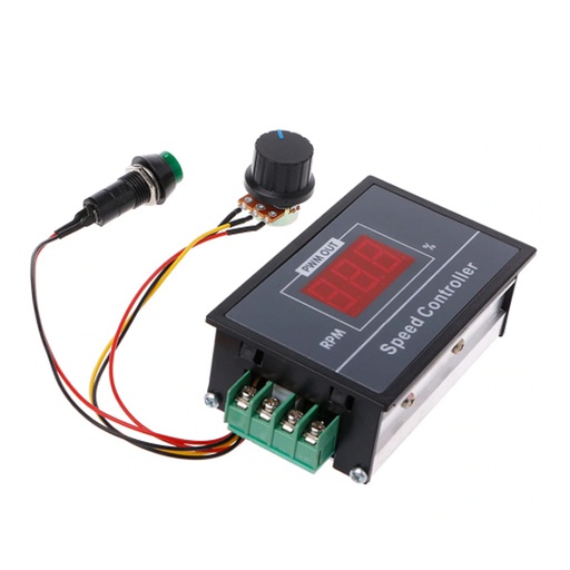 [KIT.PWM.30A.LCD] PWM 30A Motor Speed Control Switch Manual (6Vdc to 60Vdc)