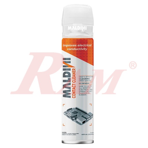 [SPRAY.MALDINI.DRY] MALDINI Contact Cleaner Spray 400ml سبراي بخاخ تنظيف مالديني جاف تركي - 400 ملي