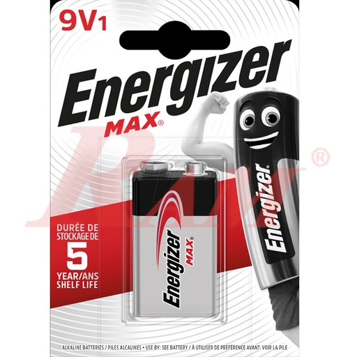 [ENERGIZER.BATTERY9V.MAX] Energizer® 9V Battery Alkaline