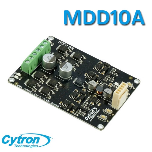 [MDD10A.CYTRON] MDD10A Cytron 10Amp 5V-30V DC Motor Driver (2 Channels)