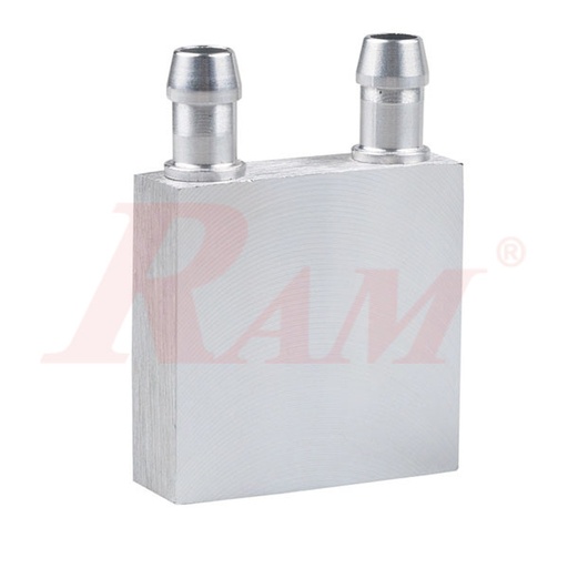 [HS.10080.40MM] Aluminum Water Block 40x40 mm For Thermoelectric Cooler (Peltier)