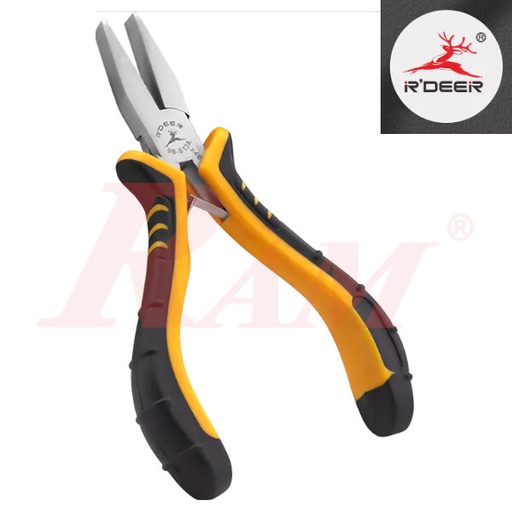 [RT98.513] RT98-513 - 5" Flat Nose Plier 125mm بنسة بوز فلات مقاس 5"