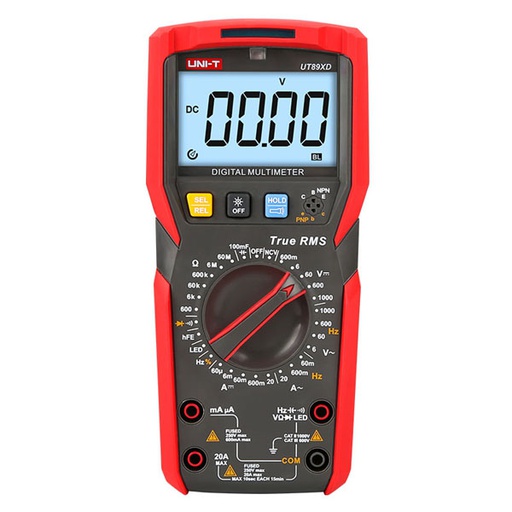 [AVO.UT89XD.UNIT] UT89XD Digital Multimeter افوميتر قياس كهرباء مقومات مكثفات وليد متعدد رقمي