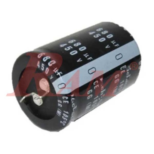 [C.680U450V] Capacitor 680uF 450V