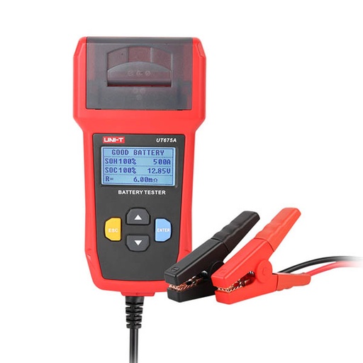[AVO.UT675A.UNIT] UT675A Battery Tester جهاز اختبار وقياس كفائة البطاريات مزود بطابعة