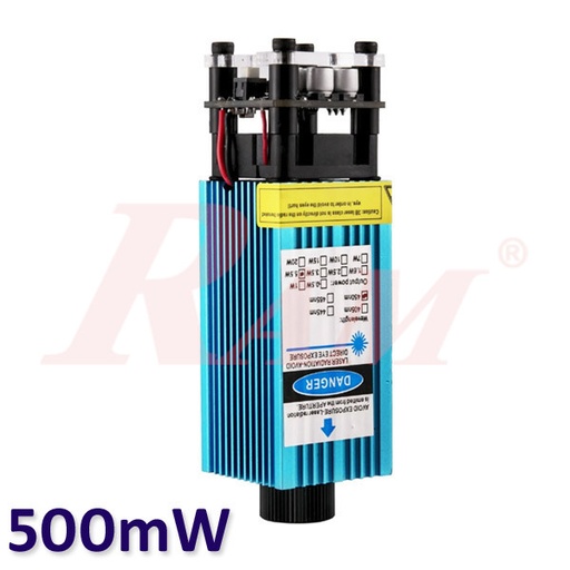 [HEAD.LASER.500mW] 500mW Laser Engraving Head Module (450nm Blue Laser)