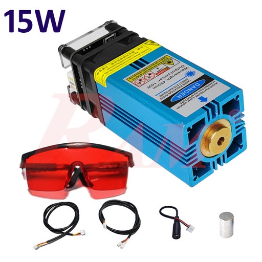 [HEAD.LASER.15W] 15W Laser Engraving Head Module (450nm Blue Laser)