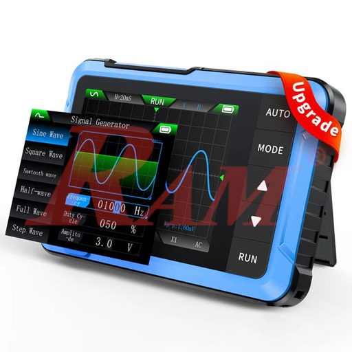 [AVO.DSO510.FNIRSI] FNIRSI® DSO-510 10MHz 48MS/s Mini Handheld Digital Oscilloscope & DDS Signal Generator