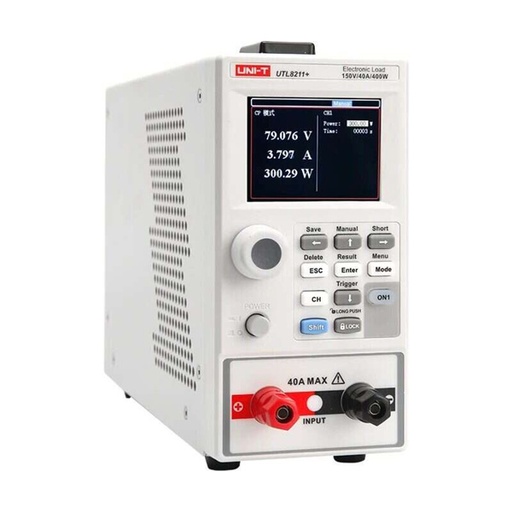 [AVO.UTL8211+.UNIT] UTL8211+ DC Electronic Load Single Channel 400W جهاز حمل الكتروني مستمر