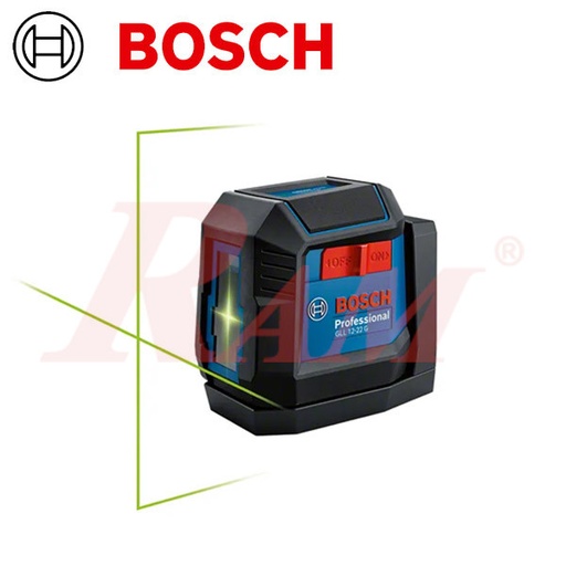 [BOSCH.GLL12-22G.0601065320] BOSCH Line LASER Level 2 Line Green Light GLL 12-22G Professional (SKU# 0 601 065 320)