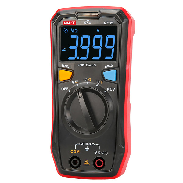 UT123 Pocket-sized - Simple Use - Residential Multimeter