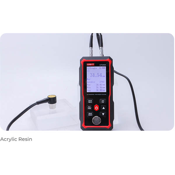 UT345A Ultrasonic Thickness Gauge