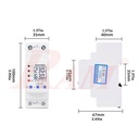 SVP-917-80A 1-Phase V/A ac Protector + Energy Meter