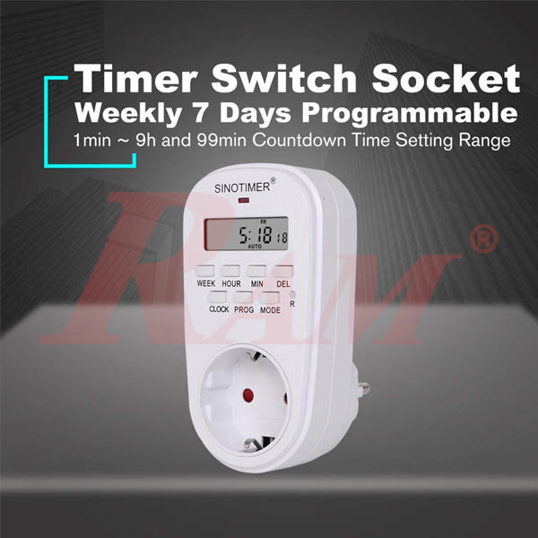 TM518 Timer Switch Socket