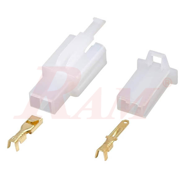 MF 6pin - 2.8mm Electrical Plug Connector Male & Female Nylon