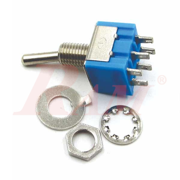 Toggle Switch 3 Position - 6 Pin