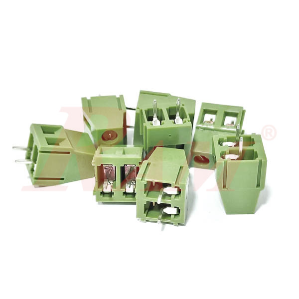 2 Pin PCB Screw Terminal Block Pitch 5mm - 14.1mm Long (R.5)