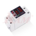 TOMZN 1-Phase 63A V/A ac Protector