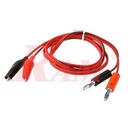 4mm Banana Plug to Crocodile Alligator Clip Test Probe (AD38/Crocodile)