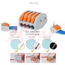 WAGO 3 Pin - PCT-213 Universal Compact Wire Wiring Connector