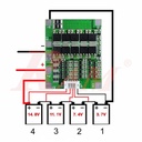 BMS 4 String 14.8V/30A