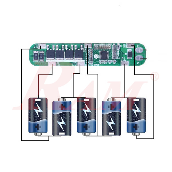 BMS 5 String 18.5V/15A