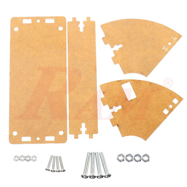 LCD 2x16 Clear Acrylic Case