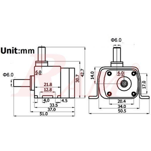 Water Pump12Vdc Ultra-Quiet Brushless 240L/H