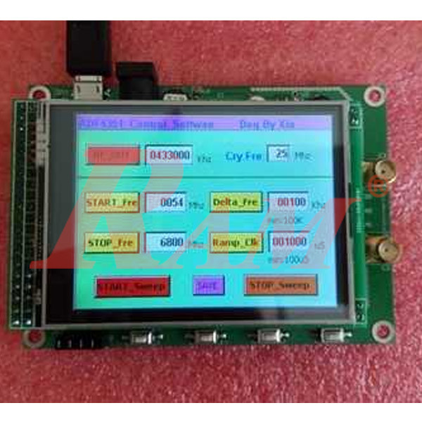 ADF4351 DDS RF Signal Generator 35MHz ~ 4.4GHz With TFT Touch Screen