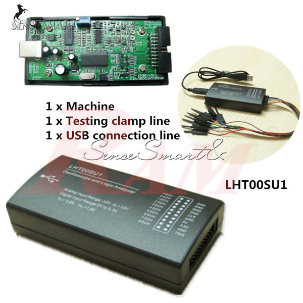 LHT00SU1 Virtual Oscilloscope Logic Analyzer I2C SPI CAN UART