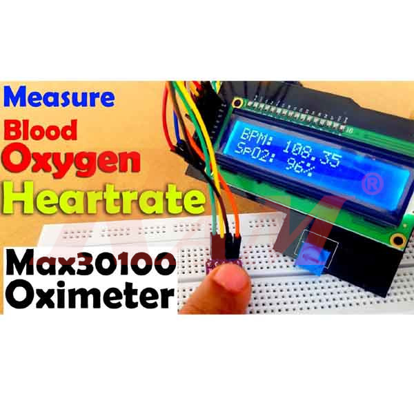 MAX30100 EGC Heart Rate and Oximeter Sensor