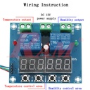 XH-M452 Thermostat Temperature & Humidity Control Switch Relay - Dual Output