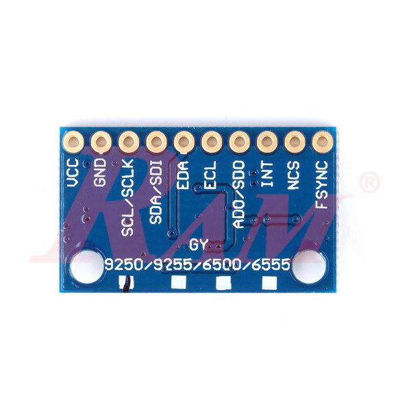 IMU 9-DOF MPU-9250 9-Axis Attitude + Gyroscope + Accelerator + Magnetometer Sensor Module