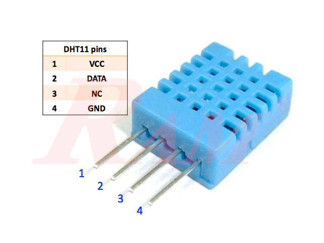 DHT-11 Temperature & Humidity Sensor