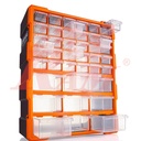 39 Clear Plastic Drawer Set